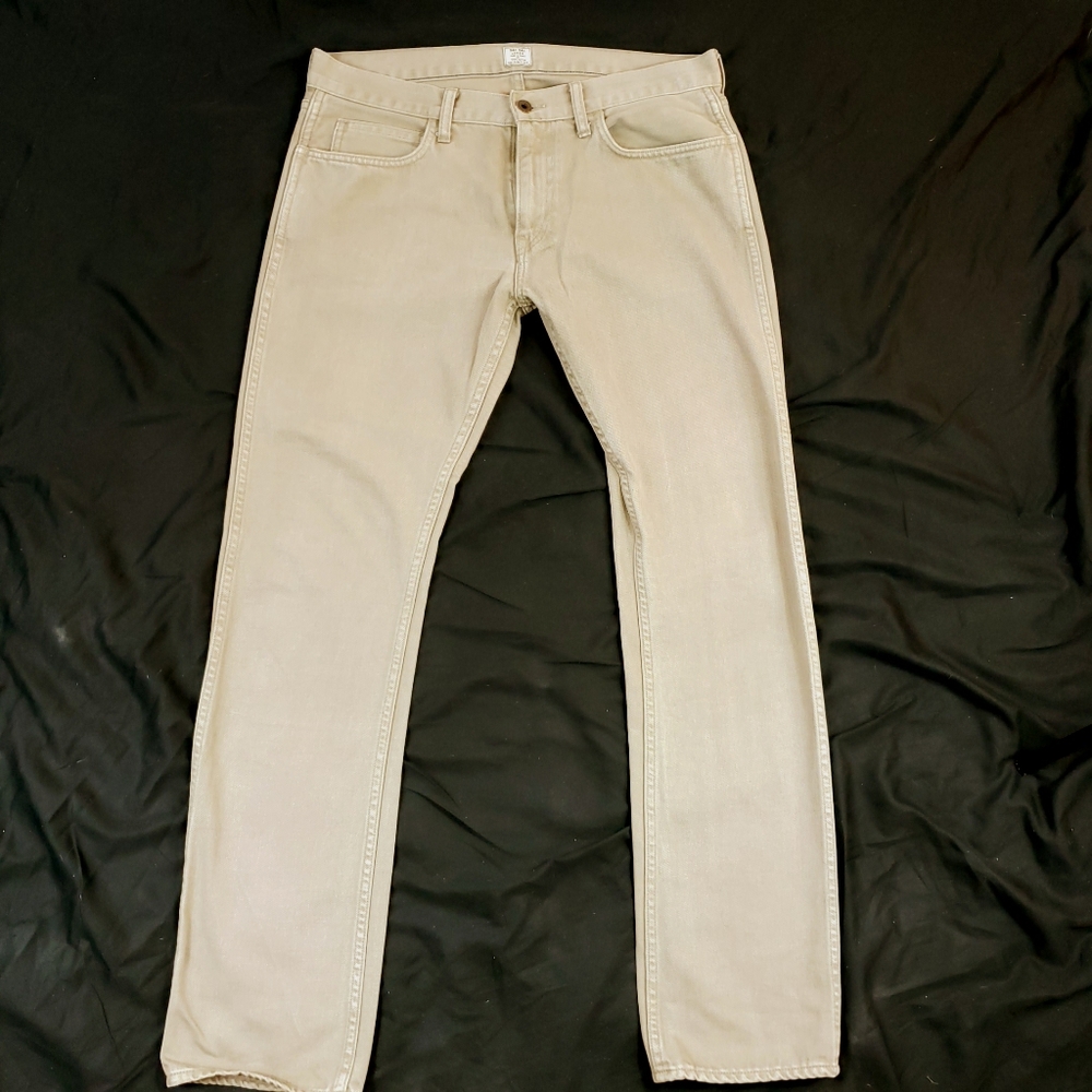 J crew dark beige 484 slim jeans